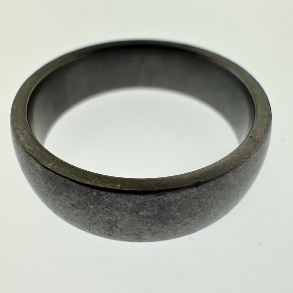 Birks Men's Tantalum Wedding Ring - Comfort Fit - Size 8.5 - Picture 5 of 11